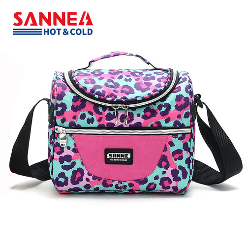 SANNE thickened lunch bag, portable children's lunch bag, outdoor picnic insulated lunch box bag, cross-border cold storage ice bag