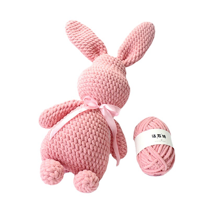 Wholesale Wool Ball Huicai Chenille Thick Wool Handmade DIY Doll Knitted Blanket Ice Line Fancy Yarn