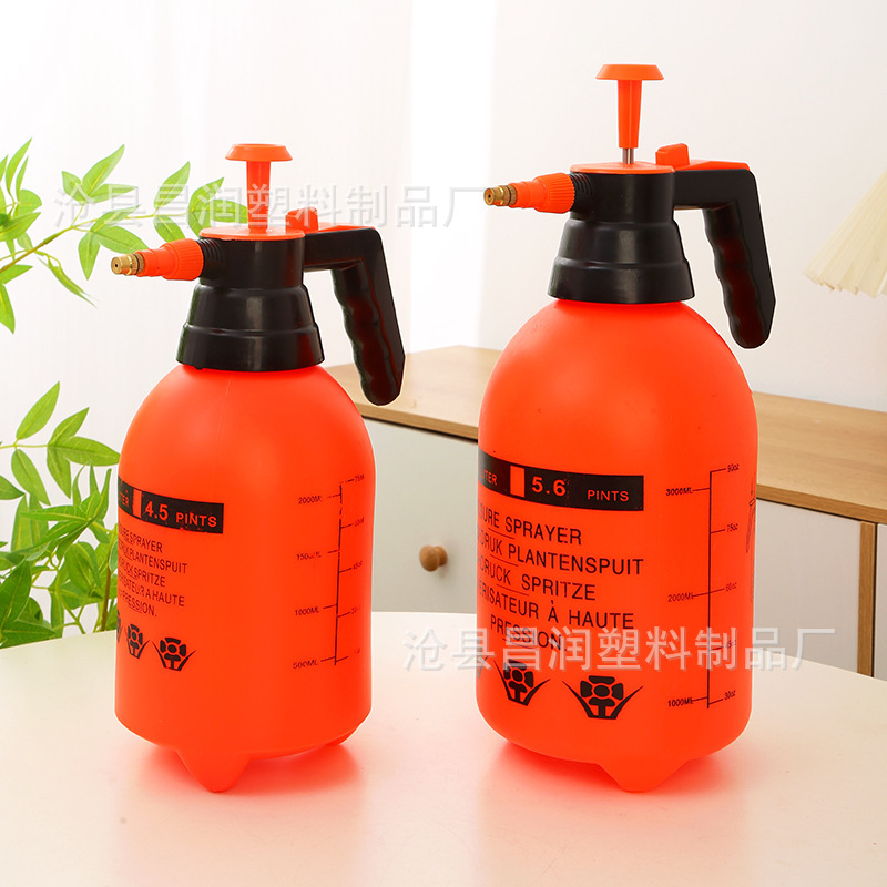 2L压力消毒喷壶浇花家用园艺植物气压式喷雾瓶器浇水壶洒水壶喷水