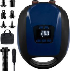 New Outdoor Portable Electric Car Air Pump Outdoor Tent Sup Paddle Board Kayak Wireless Air Pump