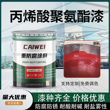 丙烯酸聚氨酯面漆翻新机器户外光结构颜色可调保色保光附着力好