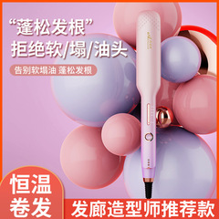 国境を越えたメーカーのストレートクリップは、ストレートスティックのミニ巻き直乾湿両用のパーマ防止ストレートアイロン巻き棒を傷つけない