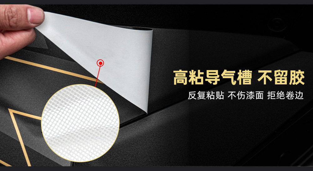 Suitable for Sanyang Leopard 300 anti-scratch fuel tank film, waterproof and sun-proof footrest decal, body modification film