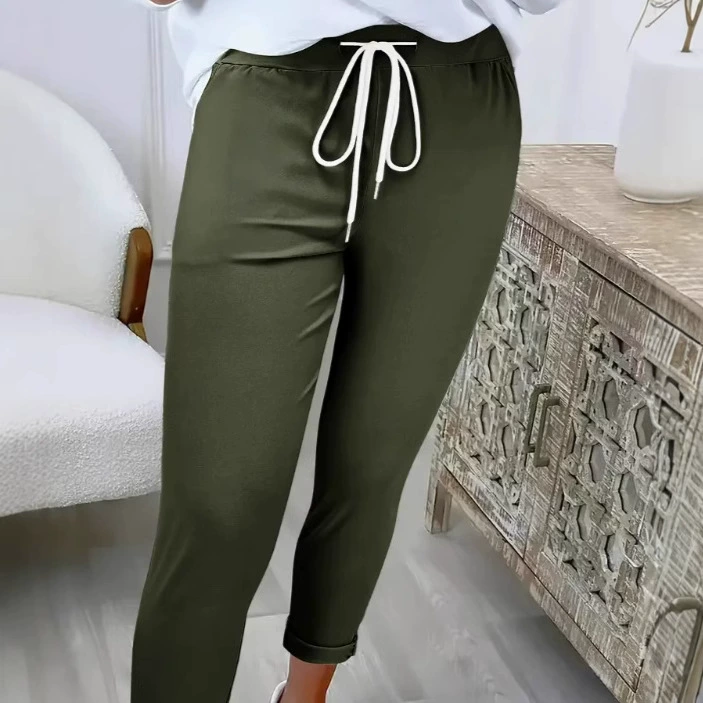 Женские модные джоггеры на шнурке