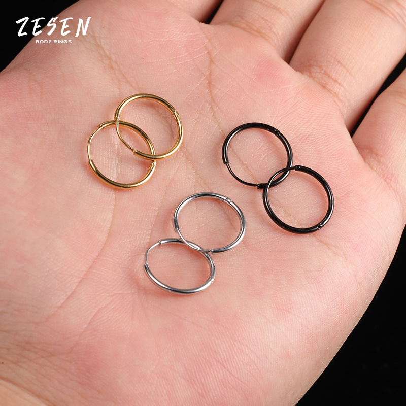 Pointed titanium steel lip stud product view