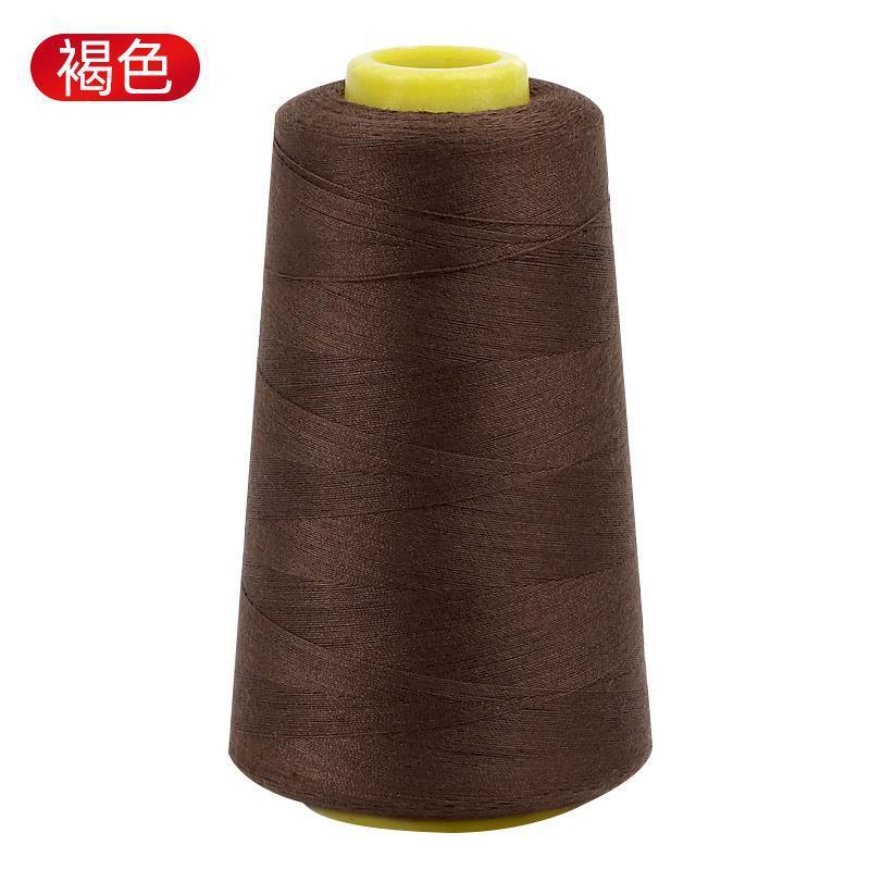 家用缝纫线宝塔线402彩色缝纫机线手缝缝衣服的平车涤纶细白|undefined