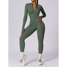 L 12761 Fleece-Lined Fitness Jumpsuit ���޽�������� �羳��