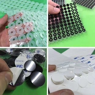 Die-Cut Transparent Silicone Gasket Sealing Silicone Gasket Rubber Pad Mesh Non-Slip Silicone Foot Pad Eva Rubber Pad