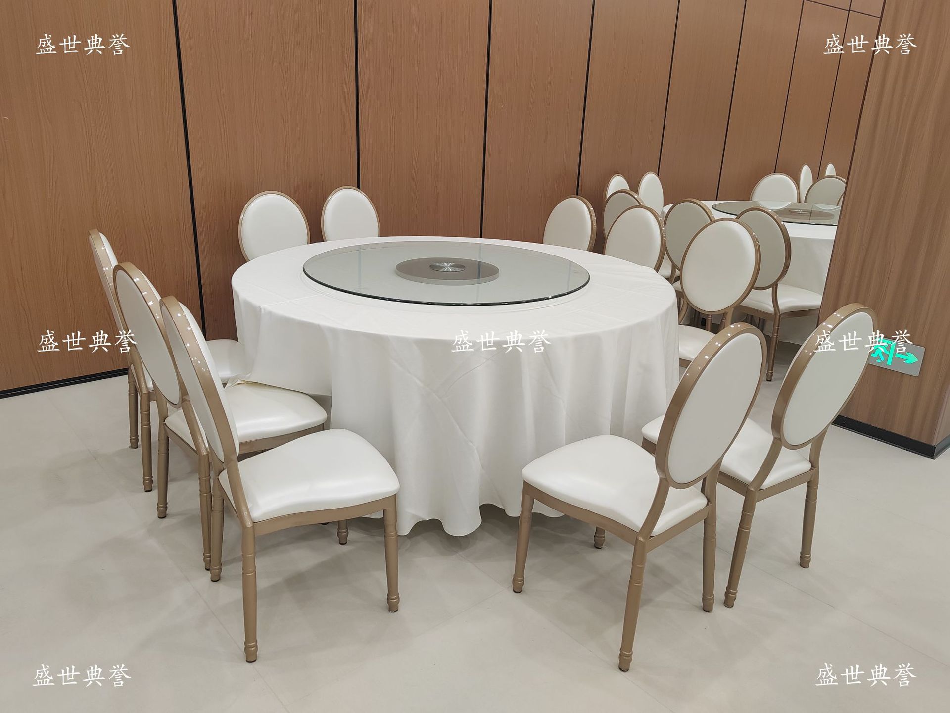 宁波厂家直销餐饮布草酒店宴会厅台布餐厅婚宴纯色桌布家宴圆桌布详情19