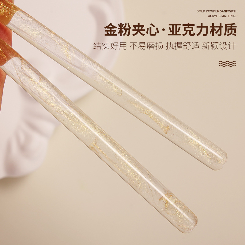 新款加长美甲格纹笔长拉线笔软弹柔韧多功能拉线绘制复古格纹美甲|undefined