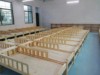 Simple bed for kindergarten for sleep, crib from natural wood for elementary school students, wholesale