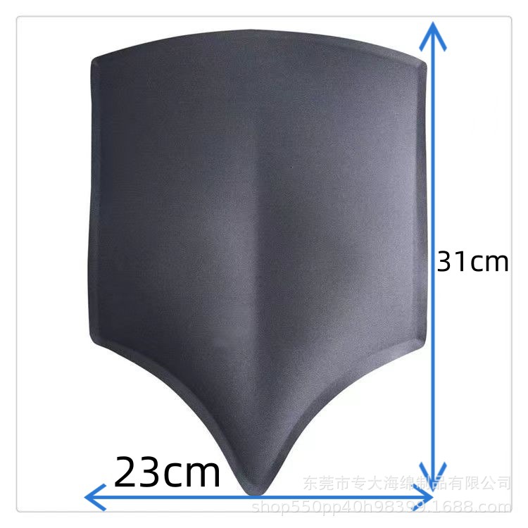 역삼각형, 검은 피부색, 지지 스펀지