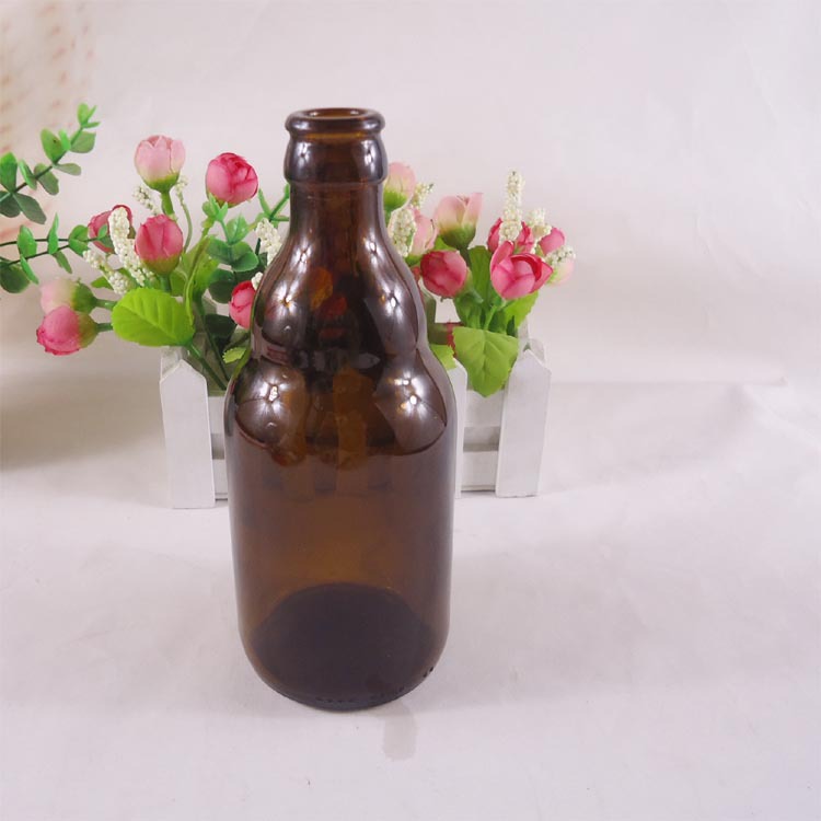 棕色啤酒瓶330ml500ml玻璃酒瓶苏打水冰酒瓶玻璃瓶饮料瓶批发