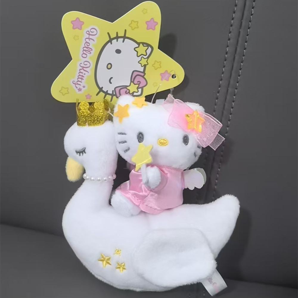 三里偶少女心長脚ユニコーン人魚貴婦人天使猫ぬいぐるみキーホルダー