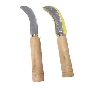 Single blade wooden handle curved knife one yuan two yuan shop stall small goods