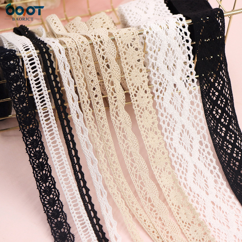 Lace Cotton Thread Lace DIY Headwear Hair Accessories Fabric Bow Clothing Accessories Decorative Accessories Materials