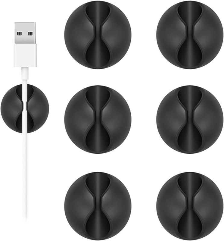 デスクトップ理線器バック付き固定線器自粘電線理線神器データ線収納巻線器|undefined