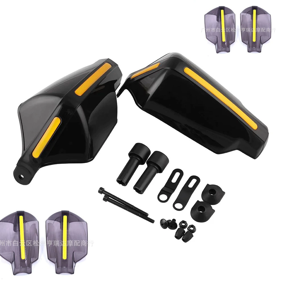 Аксессуары для мотоциклов крышка ручки прозрачная ветрозащитная большая защита рук аксессуары Защитная железная лошадь ПК переднее лобовое стекло модификация защиты от падения