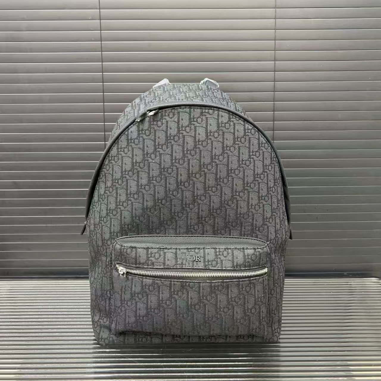 Dior Rider Backpack Black Dior Oblique Jacquard