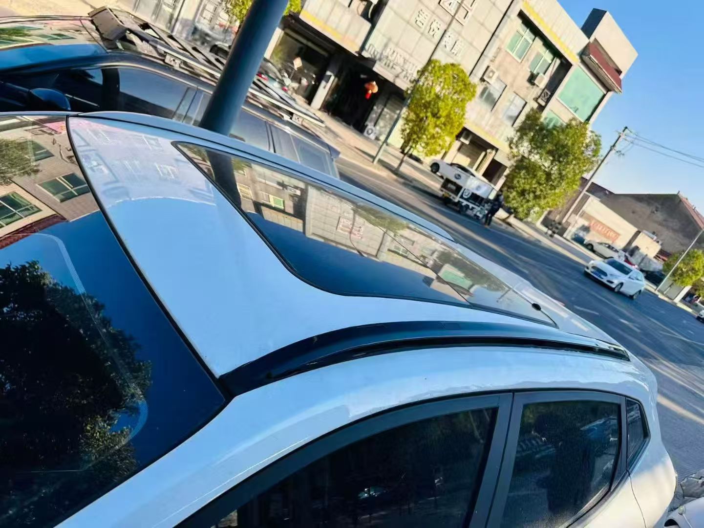 Suitable for Changan X5plus screw-type luggage rack modification, essential for load-bearing travel, Changan Oushang X5 luggage rack