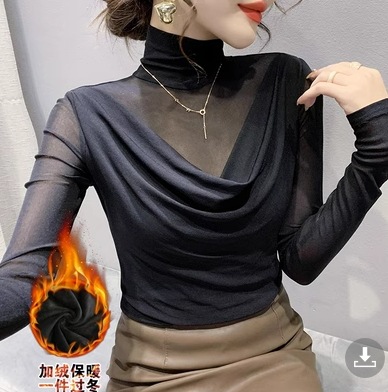 블랙 기모