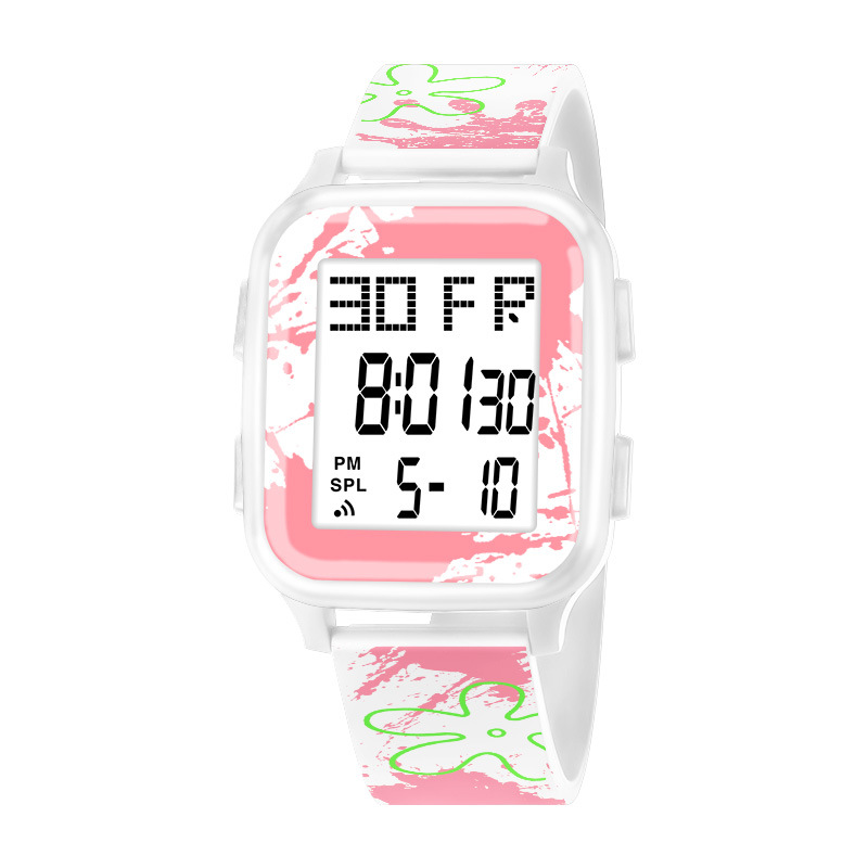 Nuevo simple al aire libre multifunción sincronización reloj electrónico estudiante deportes alarma luminosa reloj electrónico fábrica al por mayor