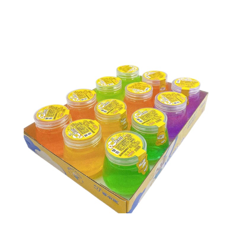 Diversión goma espumante slime polvo de cristal de barro red conjunto descomprimido M barro juguetes para niños al por mayor