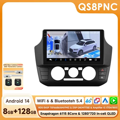 Navigation Gps, Bluetooth Reversing Camera, DVD Navigation - with-360-camera-8128g-wifi4g-lte-version-6115-carplay-eight-core-9inch-adapt-to-volkswagen-up-2017-2023-manual-air-conditioning