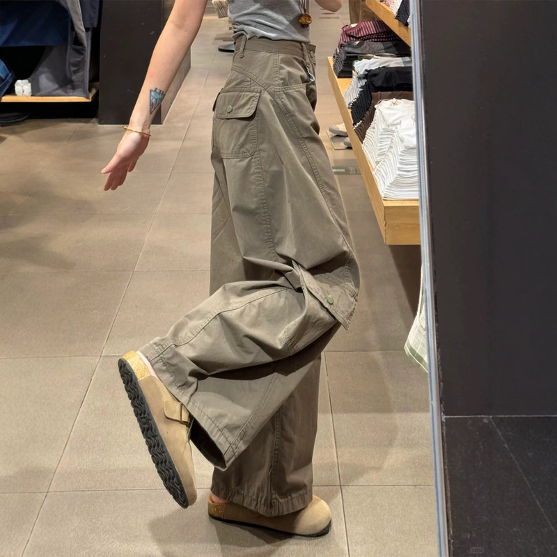 American Retro Workwear Wide-Leg Jeans for Women 2026 New High-Waisted Petite Loose Slimming Straight Wide-Leg Pants American Retro Workwear Wide-Leg Jeans for Women 2026 New High-Waisted Petite Loose Slimming Straight Wide-Leg Pants