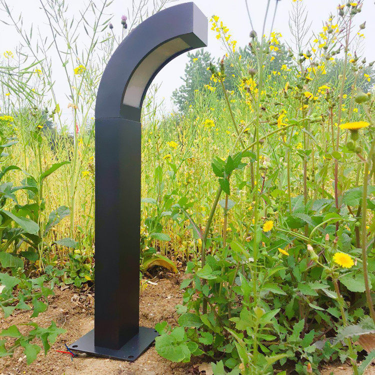 Paisaje lámpara de césped jardín al aire libre lámpara de columna baja lámpara de jardín lámpara de césped LED lámpara de aluminio iluminación de jardín parque