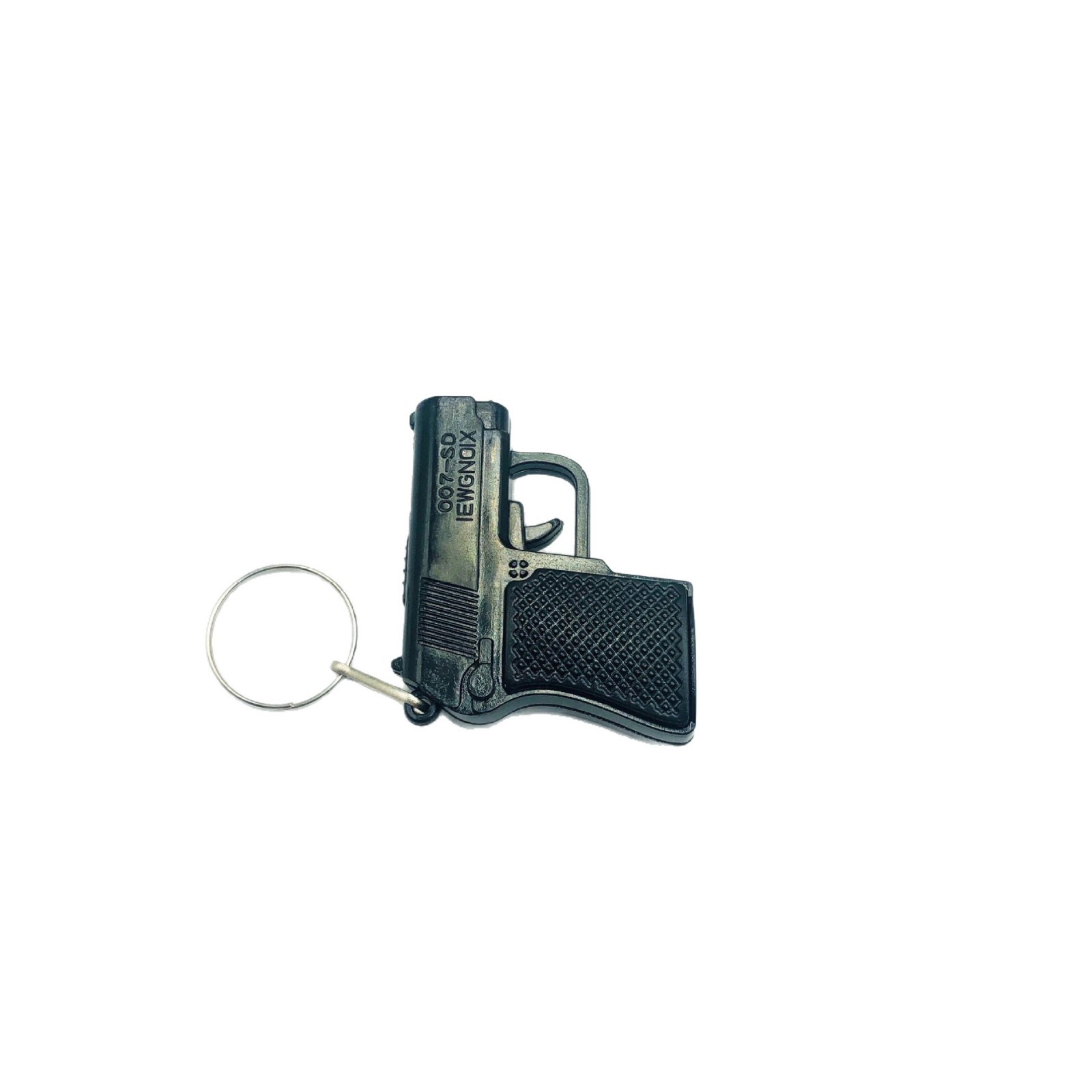 Pistola llavero luminoso colgante LED llavero juguete luminoso de los niños creativo pequeño regalo
