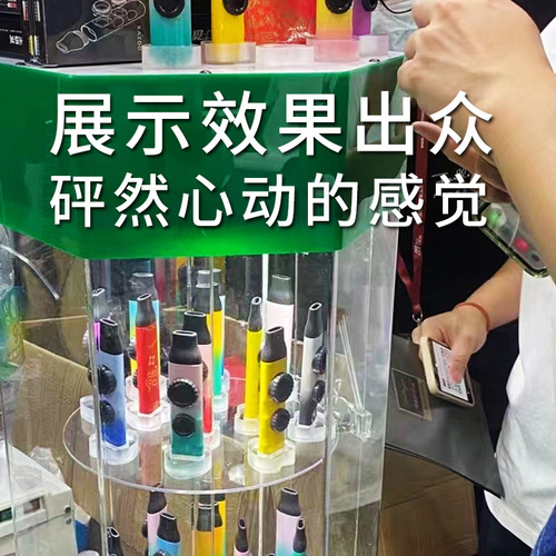 Double-hole kazoo special heart-shaped stand acrylic crystal venue store counter photography display stand and other wholesale