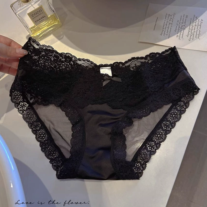 Japanese thin pants, lace trousers