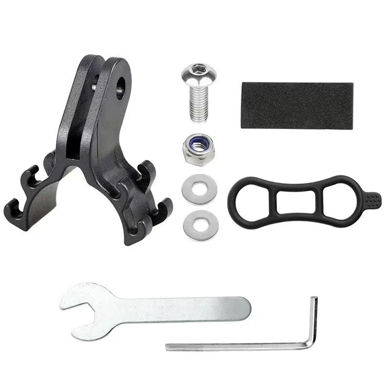 Mountain bike, tubing, seat post, handle, flashlight, ceiling light, set