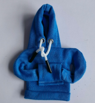 Transfronterizo nuevo creativo coche palanca de cambios con capucha cubierta pequeño suéter decoración palanca de engranajes con capucha decoración al por mayor en stock