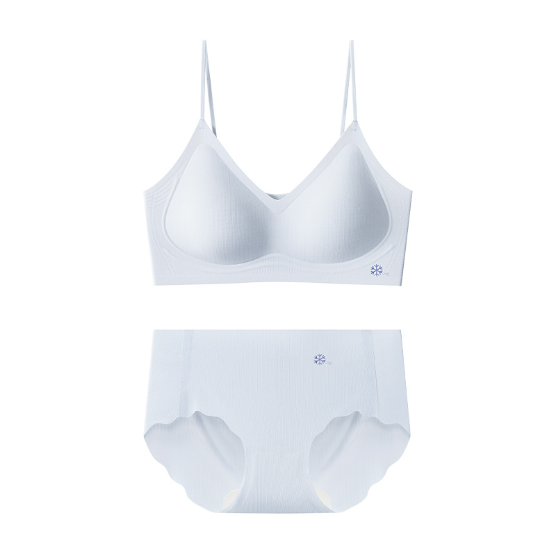 파란색 [몸에 착 감기는 무봉제] 동일 디자인 속옷 증정