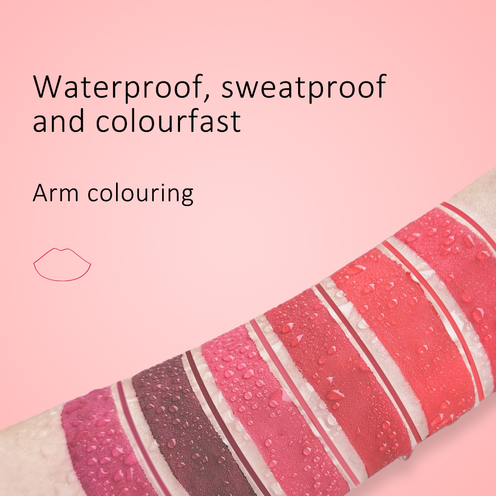 SHCOETY Cross-border matte Liquid Lip liner Pen, matte lip gloss, waterproof nude lip gloss, long-lasting color lipstick pen Application Scenario