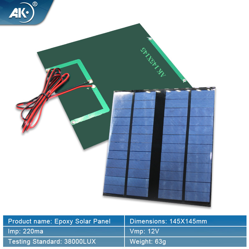 Солнечная панель AK 57x28мм 5.5V 30mA