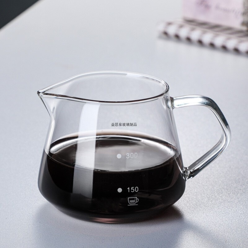 Hand-Brewed Coffee Sharing Pot for Home Use, Made of High Borosilicate Heat-Resistant Explosion-Proof Glass, Drip-Style Sharing Pot, Thickened Hand-Brewed Coffee Pot Hand-Brewed Coffee Sharing Pot for Home Use, Made of High Borosilicate Heat-Resistant Explosion-Proof Glass, Drip-Style Sharing Pot, Thickened Hand-Brewed Coffee Pot