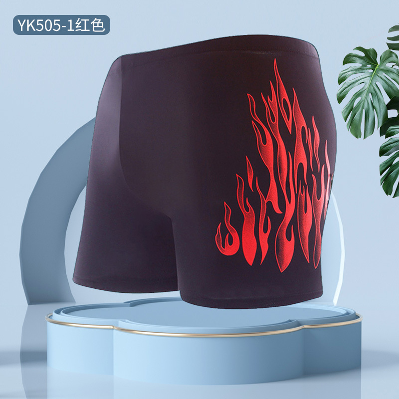 Source Factory Pantalones de baño para hombre Pantalones de playa anti-vergüenza Traje de baño suelto de secado rápido Pantalones de baño Etiqueta de lavado Logotipo personalizado