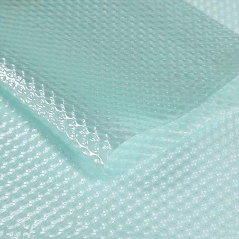 Papel de burbujas de agua impermeable embalaje en relieve ramo de flores de alta calidad 12 filamentos burbujas de papel de vidrio floral