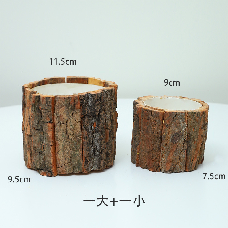 Fábrica al por mayor árbol de Navidad Cubo de cuero Torre de fresa Ramos Cubo de arreglos florales Caja de regalo de bricolaje Cubo de abrazo navideño de estilo pastoral