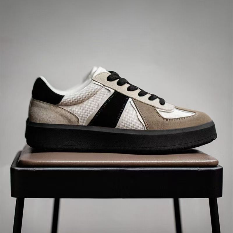 Panda Training Shoes for Men 2026 Spring Travel Shoes Thick-Soled Height-Increasing Sports Casual Sneakers Versatile Trendy Shoes Panda Training Shoes for Men 2026 Spring Travel Shoes Thick-Soled Height-Increasing Sports Casual Sneakers Versatile Trendy Shoes