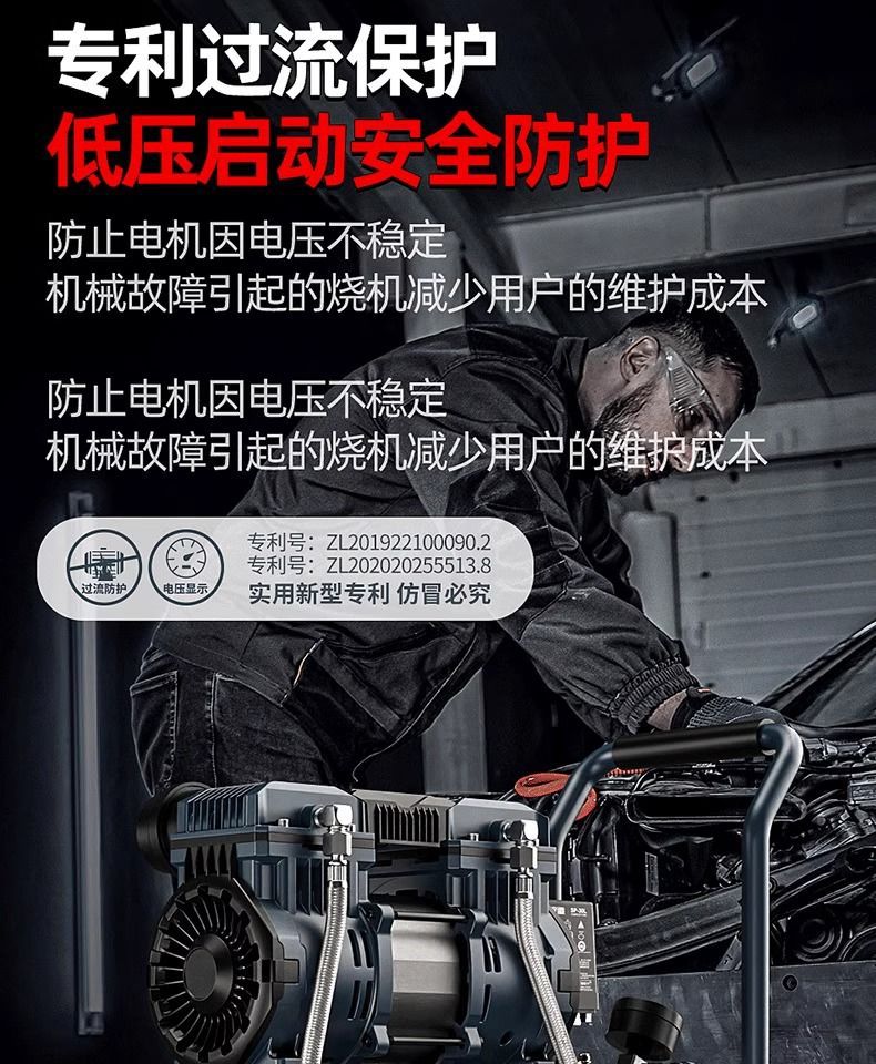 Saintpa Air Compressor 220V Silent Oil-Free Small Air Pump Industrial Grade High Pressure 10L30L55L120L150L