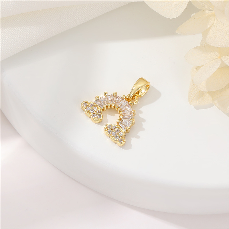 3g Weight Pendant Jewelry Making Type DIY Jewelry Accessories Classification 1 Piece Quantity Copper Material Flower Pattern Plating Design Simple Style, Classic Style Style 1 Piece Copper Flower Pendant 7