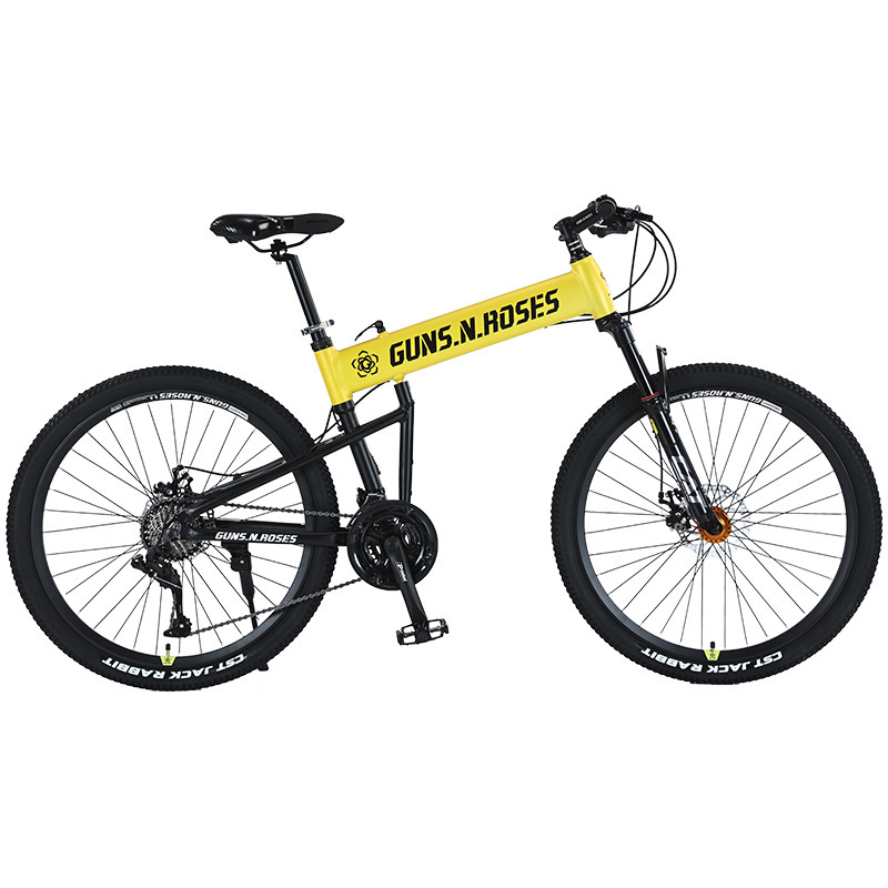 Los fabricantes venden al por mayor bicicletas de doble absorción de impactos de 30 velocidades bike bicicleta de montaña todoterreno masculina de 26 pulgadas de aleación de aluminio plegable bike