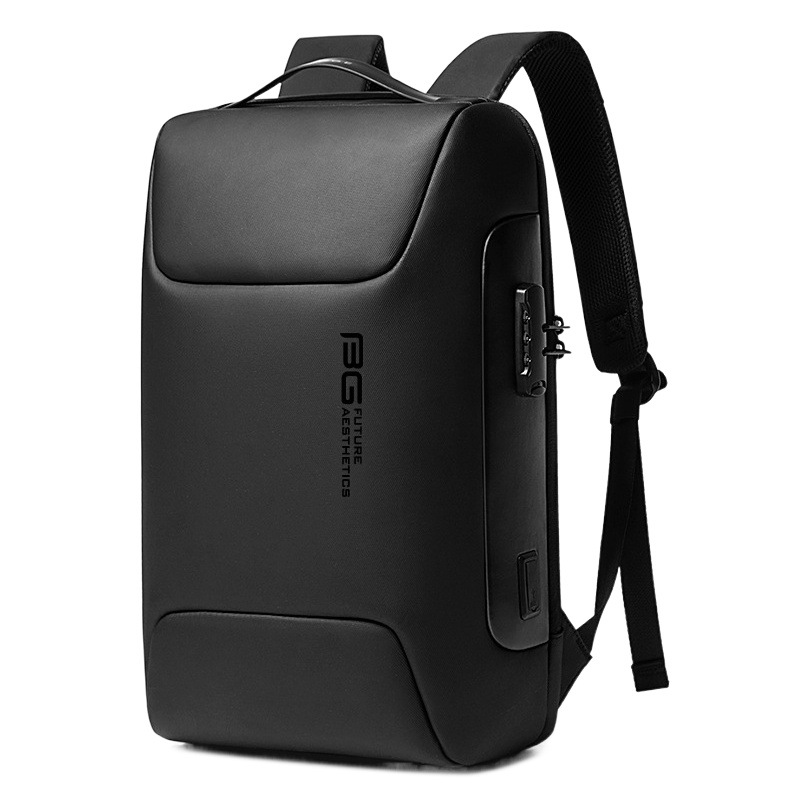 Bange New Backpack Men's Backpack Men's Waterproof Computer Bag Business Work Clothing College Student USB Anti-Theft Backpack