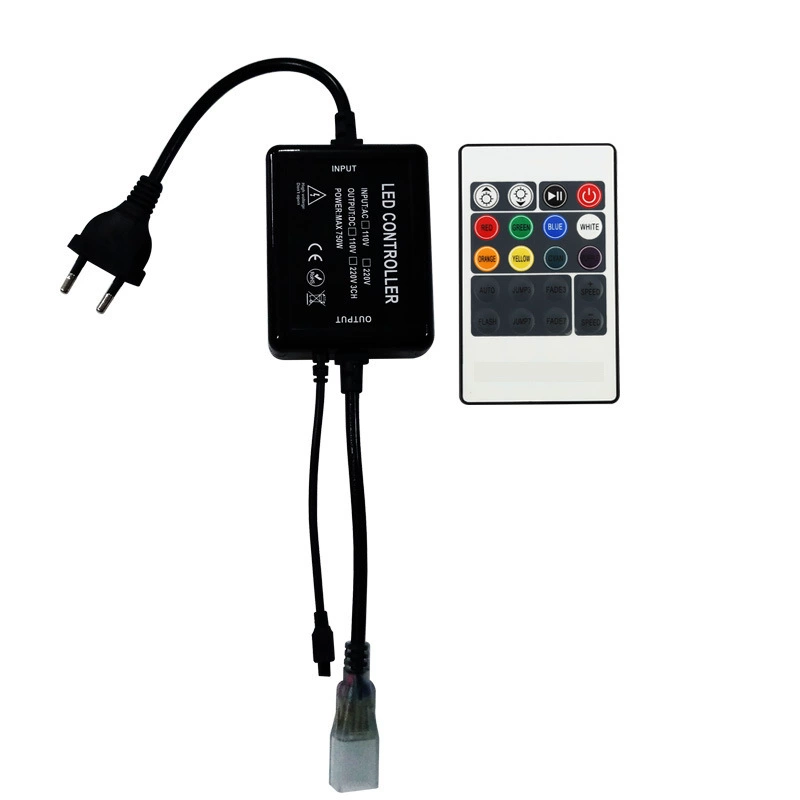 Wireless light strip, LED lamp, controller, 220v, 20 keys, remote control