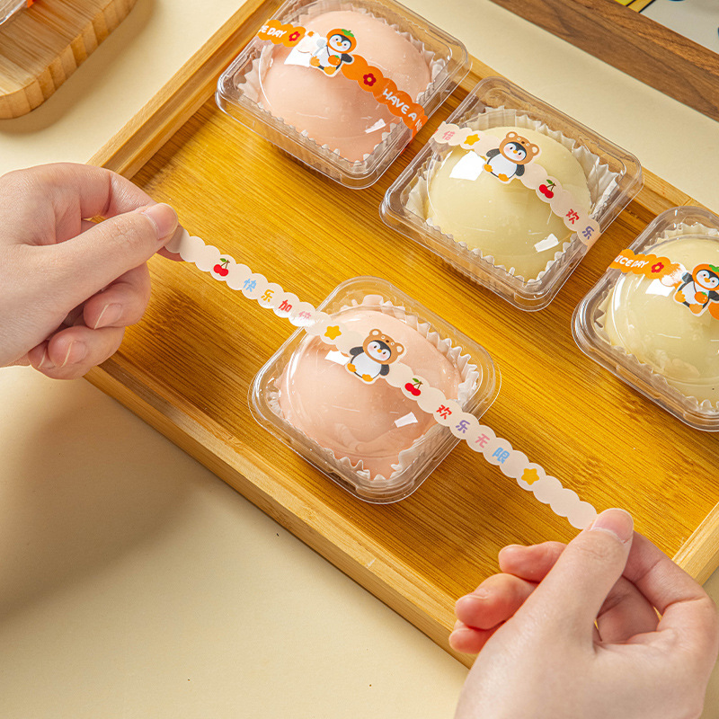 Egg Yolk Crisp Blister Box Transparent Thickened Snow Mei Niang Dessert Tianyuan Place High Round Baking Gift Box Single Empty Box