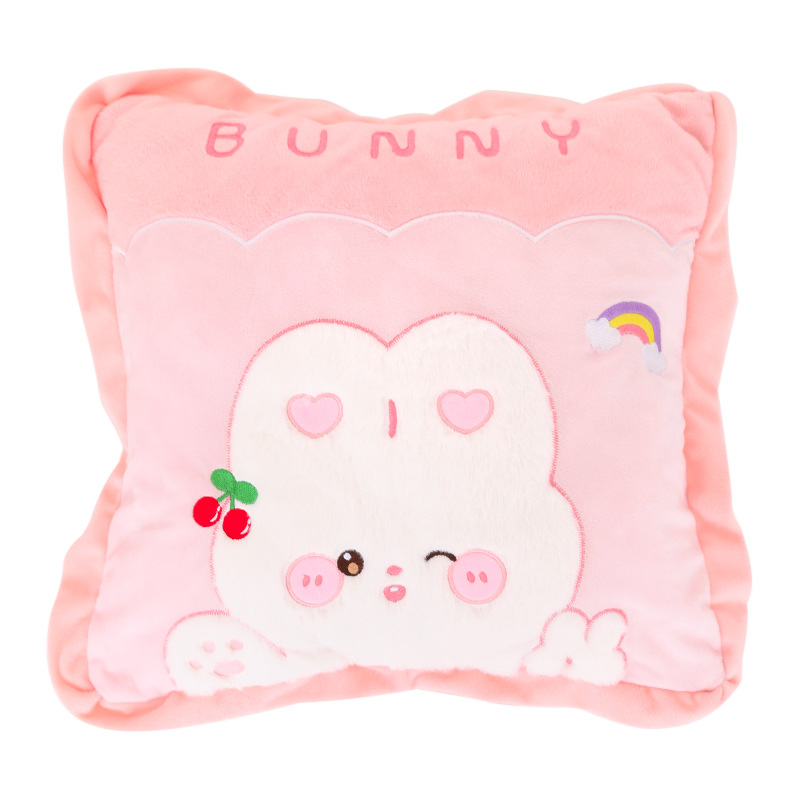 Manta De Almohada dos en uno para el almuerzo edredón coche manta de doble uso Coche Oficina sofá manta edredón almohada siesta